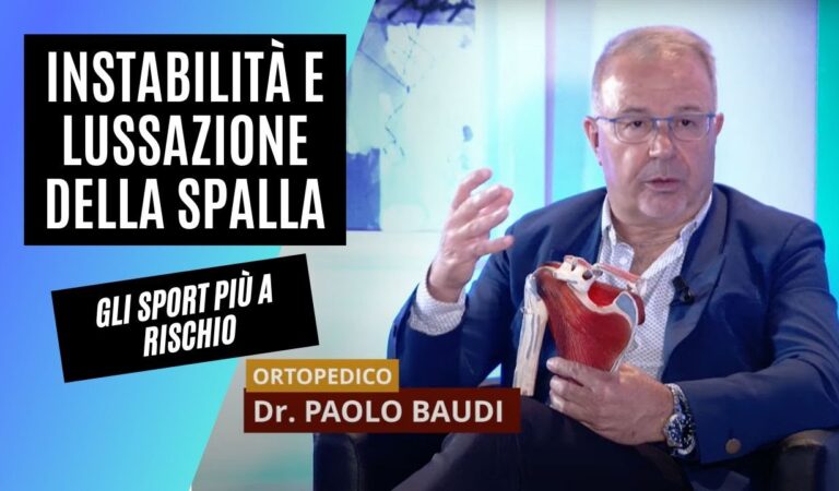 Instabilità e lussazione di spalla: l’analisi del Dott. Baudi